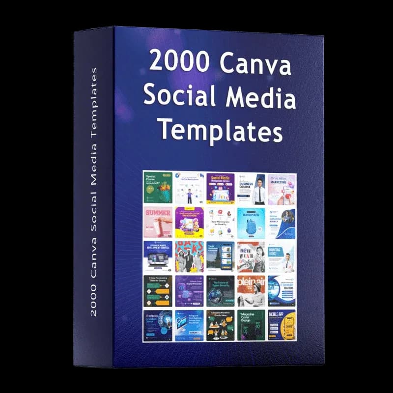2,000+ Social Media Templates