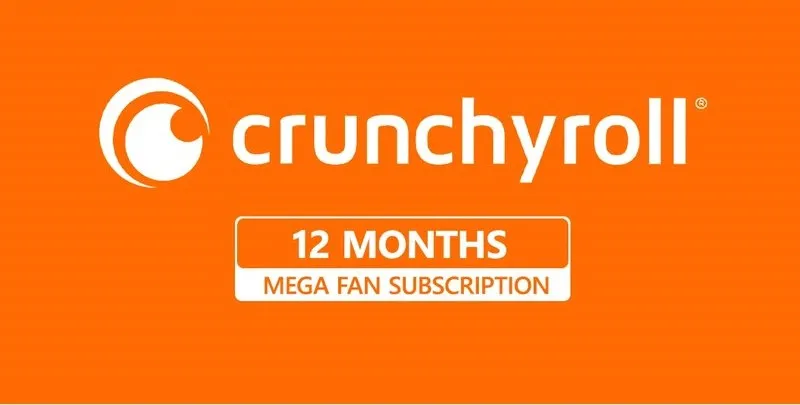 Crunchyroll Premium Mega Fan 12 Months Account