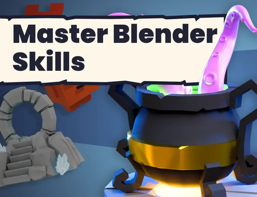Blender Skill Builder: Modelling Challenges