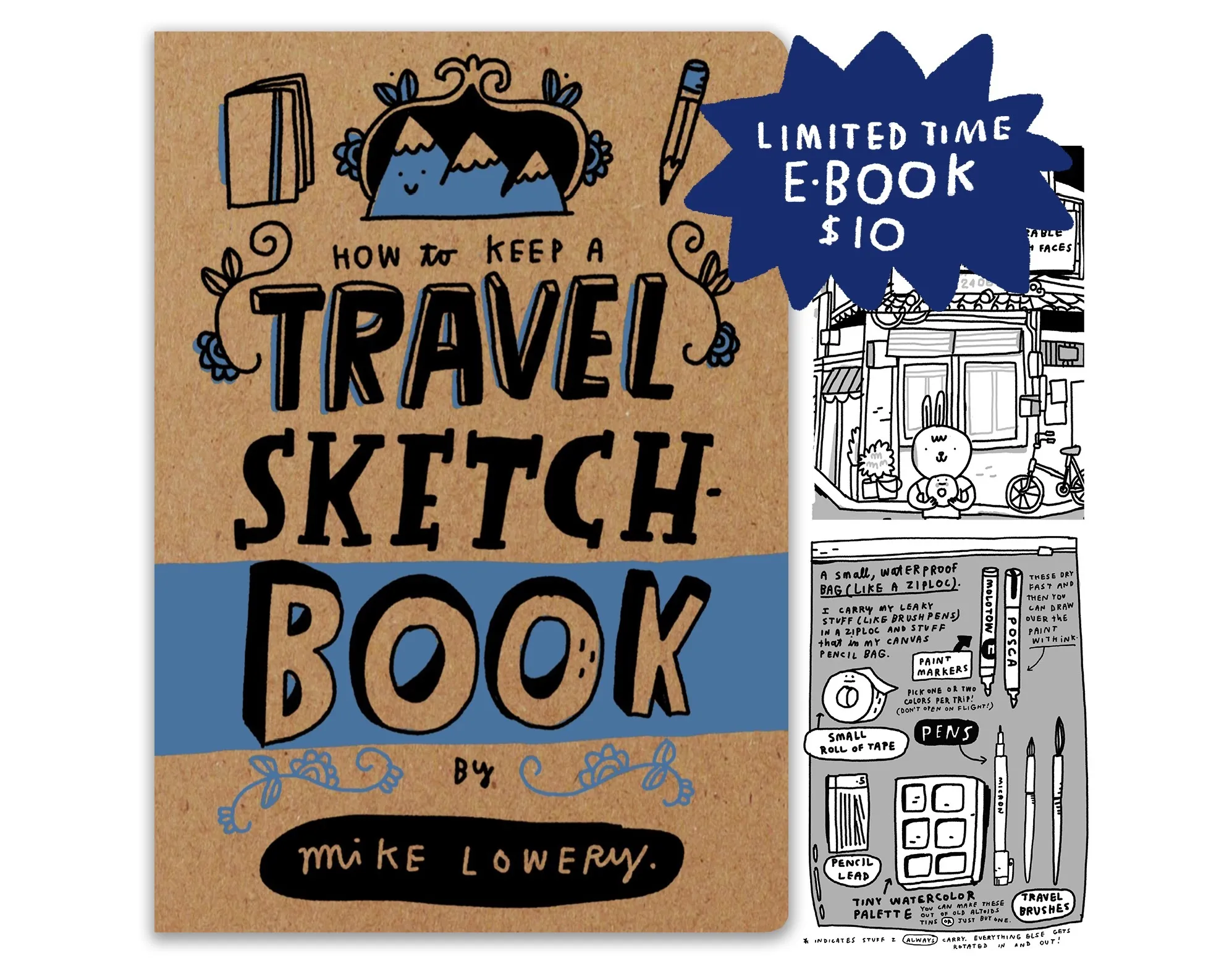 How to Keep a Travel Sketchbook PDF guide