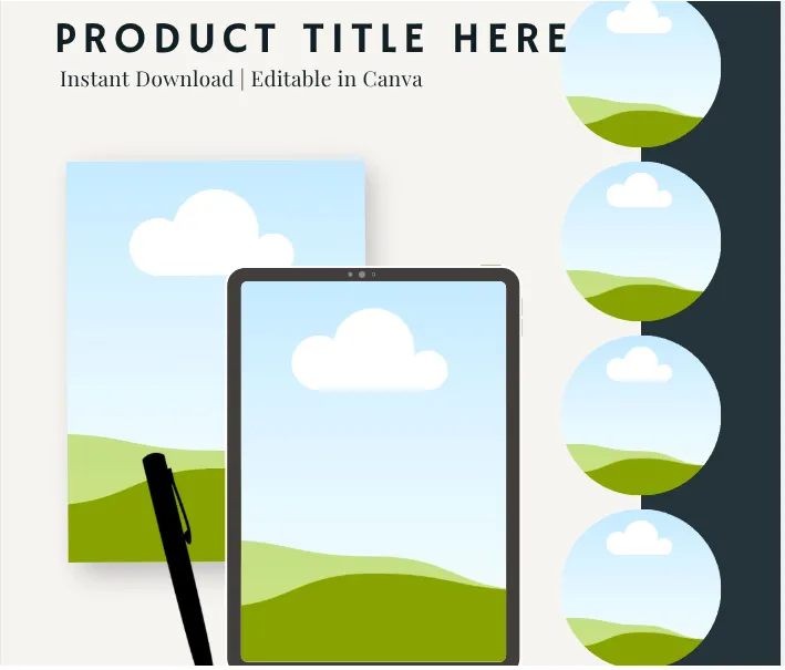 Listing Mock-up Video template