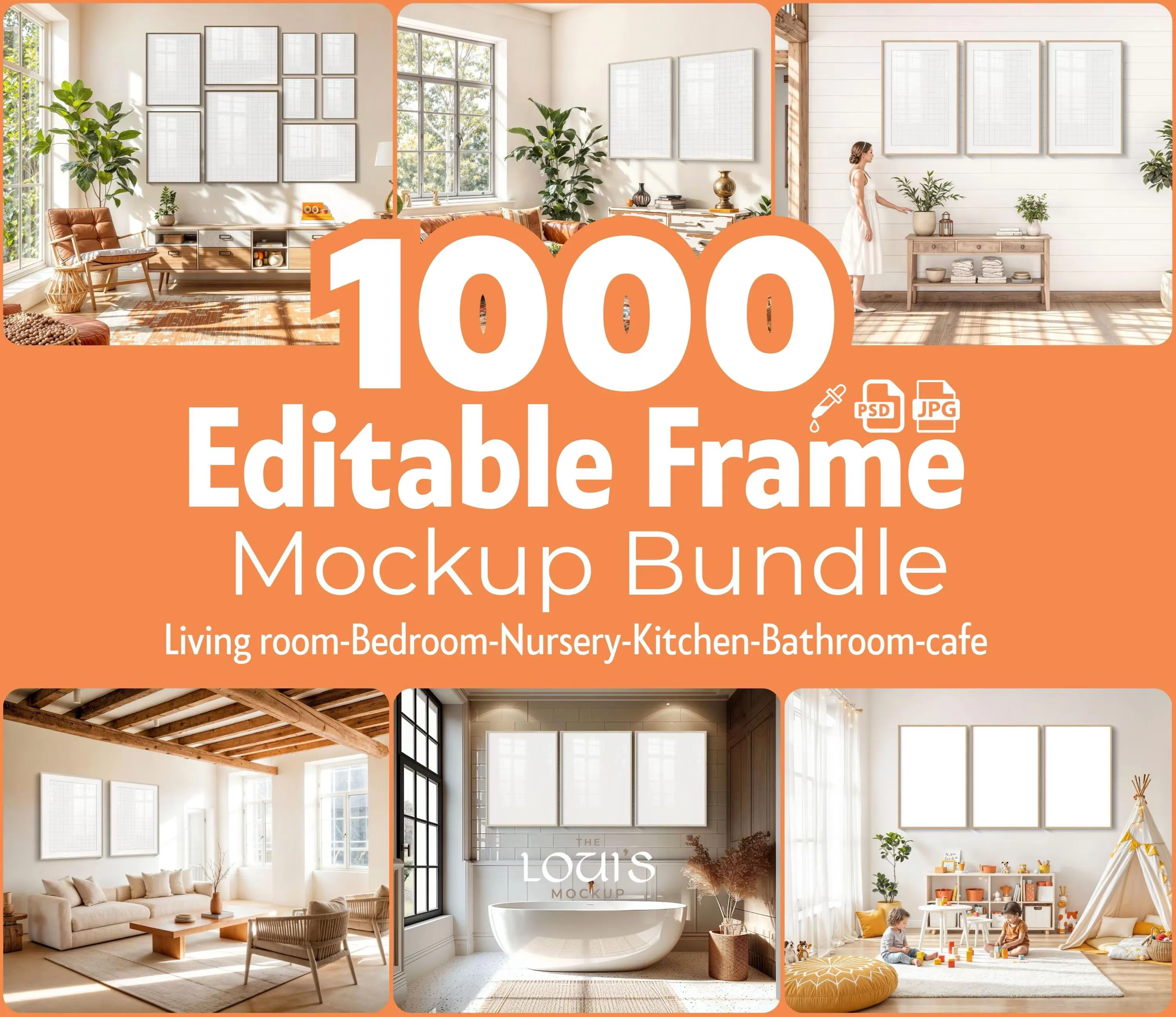 1,000+ Mockup Bundle