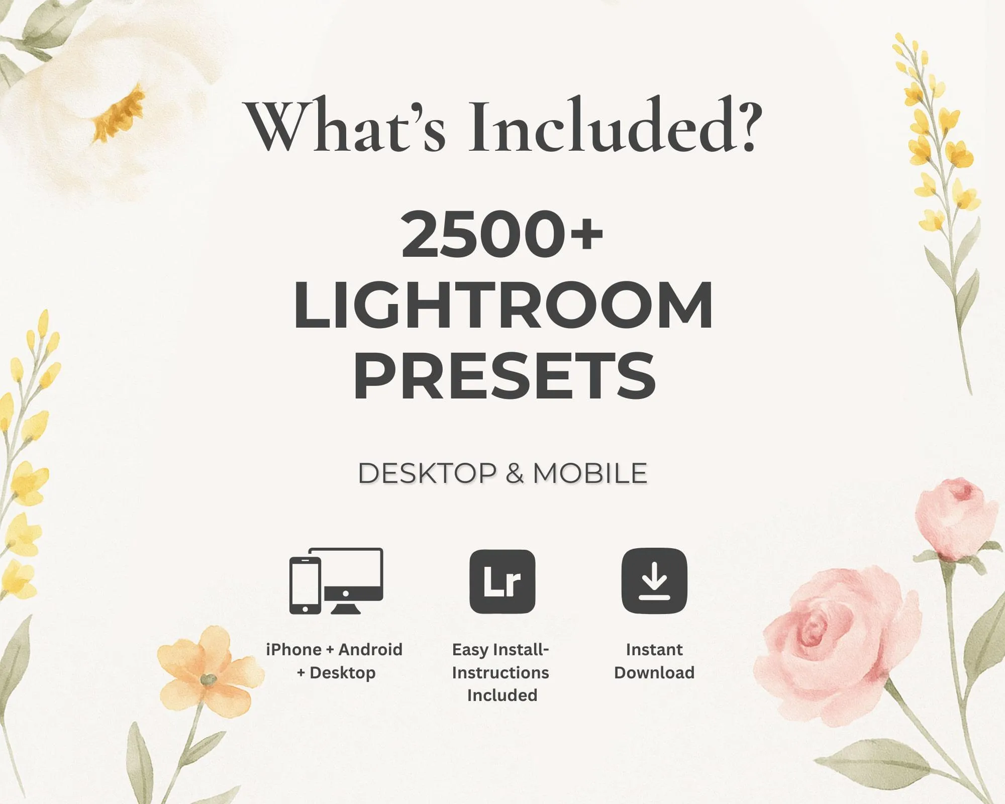 2.500+ Lightroom Presets